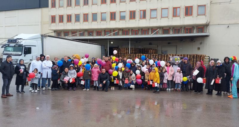 Reform Gıda fabrikasında ‘Ailem Fabrikada’ etkinliği